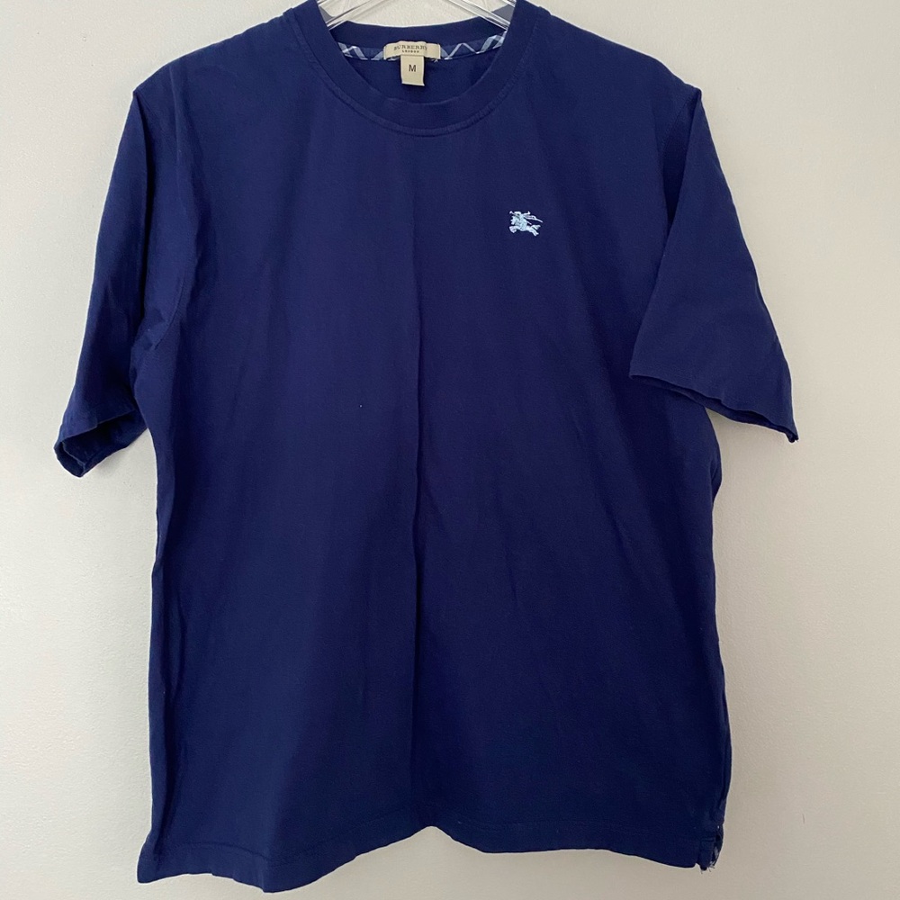 Men’s Burberry T-Shirt Blue Medium
